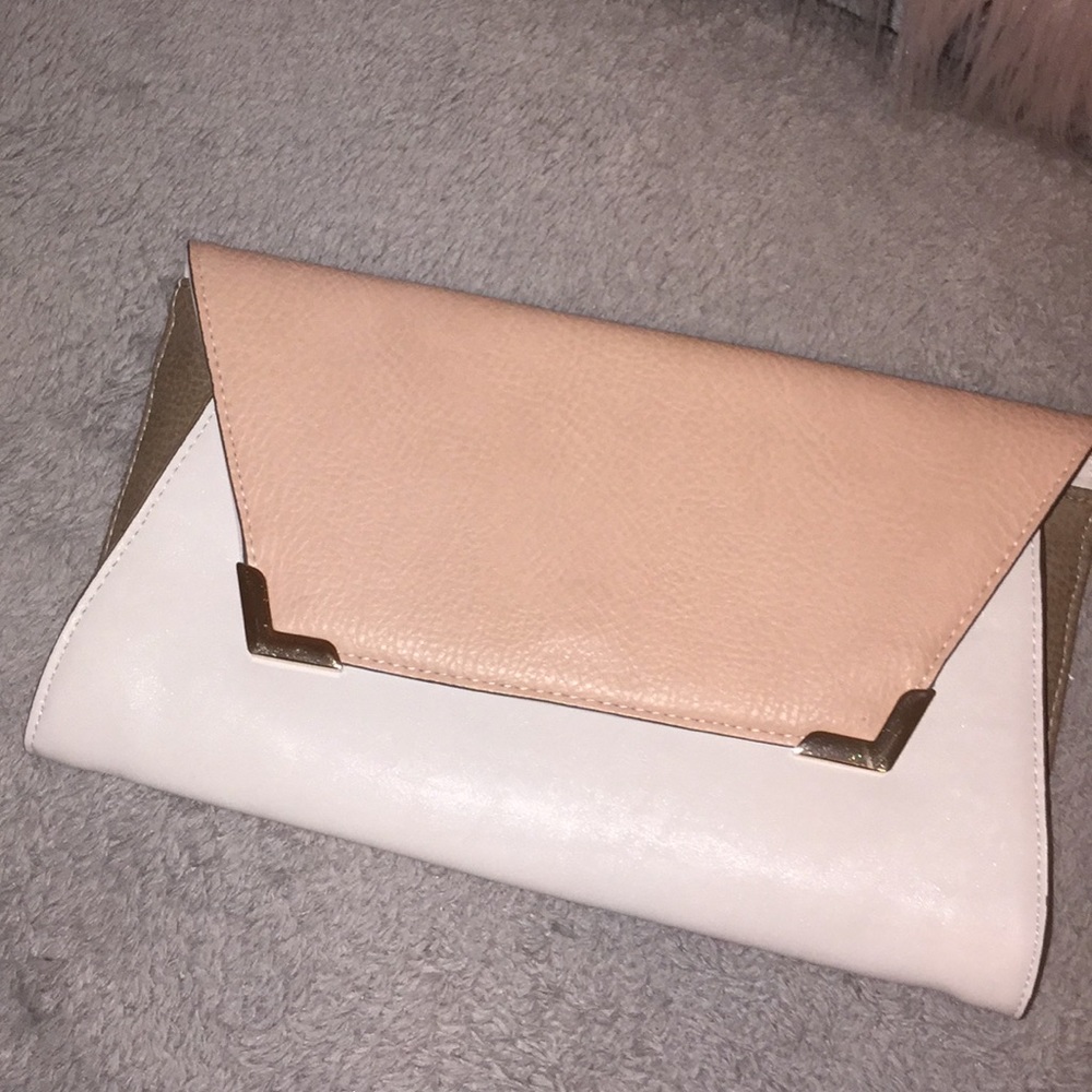 multicolored clutch